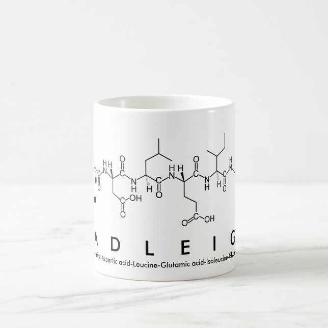 Hadleigh peptide name mug (Center)