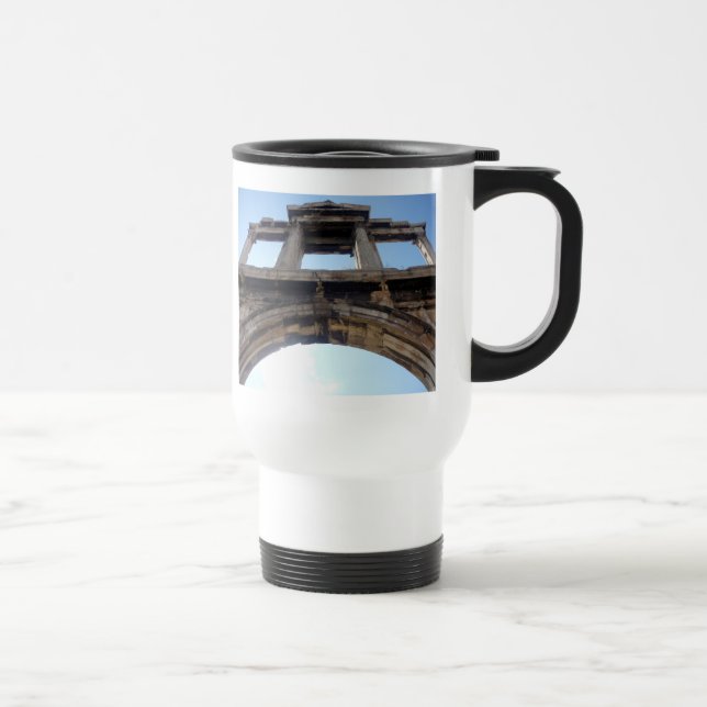 hadrian's arch travel mug (Right)
