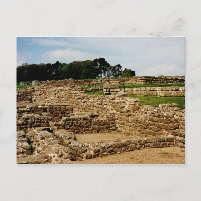Hadrian's Wall, Northumberland, England Postcard (Front)