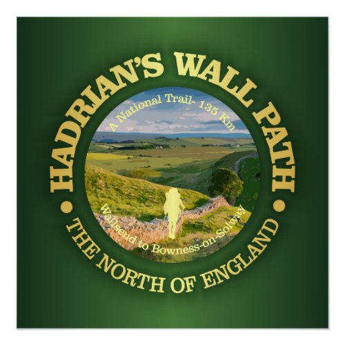 Hadrians Wall Path Poster