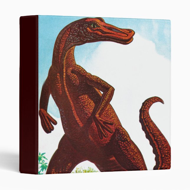 Hadrosaurus Dinosaur Binder (Front/Spine)