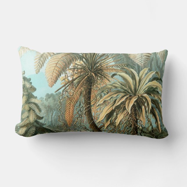 Haeckel Filicinae Lumbar Pillow (Front)