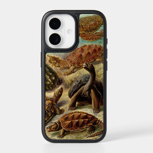 Haeckel Turtles Otterbox iPhone Case (Back)