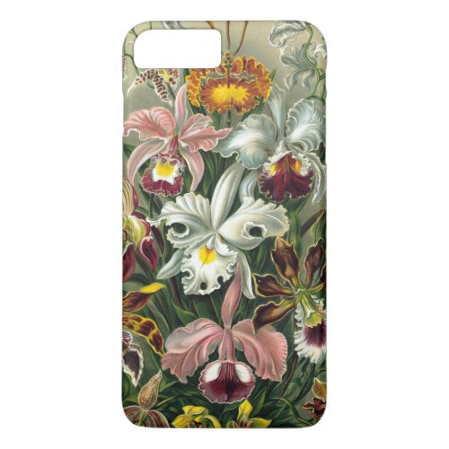 Haeckels Colorful Orchid Lithograph iPhone 8 Plus7 Plus Case