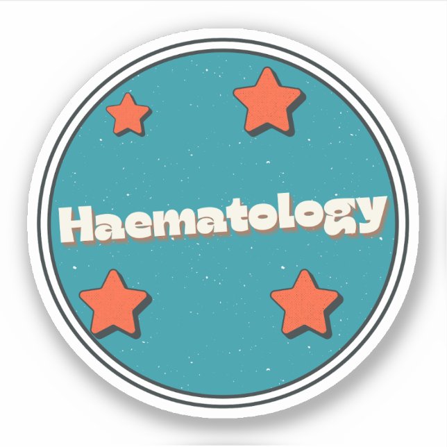 Haematology Sticker (Front)