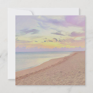 Haena, Hawaii Sunrise Flat Greeting Card