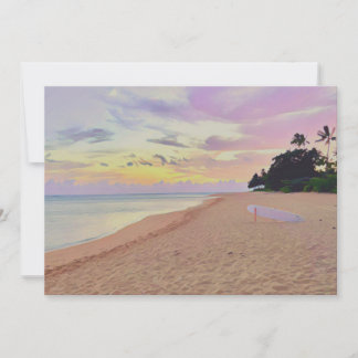 Haena Sunrise Aloha Beautiful Postcard