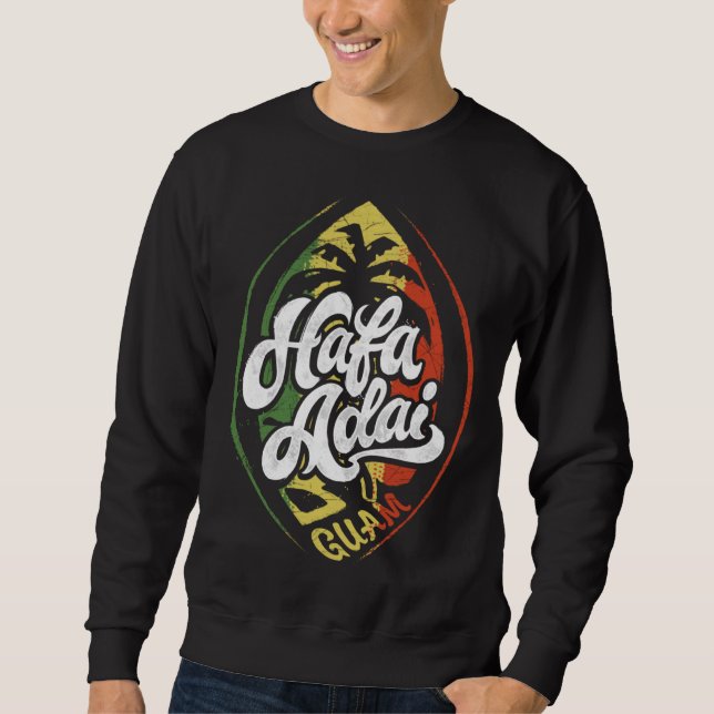 Hafa Adai T Shirt Guam Shirts for Men, Women & Kid (Front)