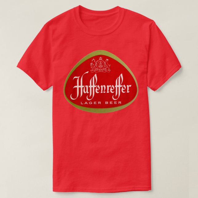 Haffenreffer Lager Beer T-Shirt (Design Front)