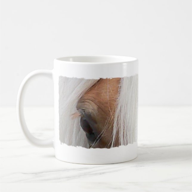 Haffie Eyes Coffee Mug (Left)