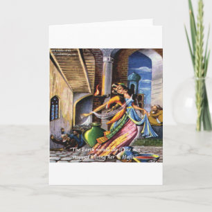 Hafiz (Sun & Earth) Love Quote Card