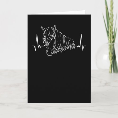 Haflinger Horse Gift Idea Card