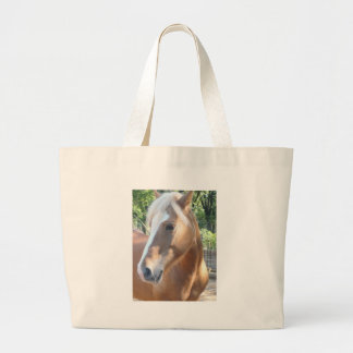 Haflinger Horse Large Tote Bag