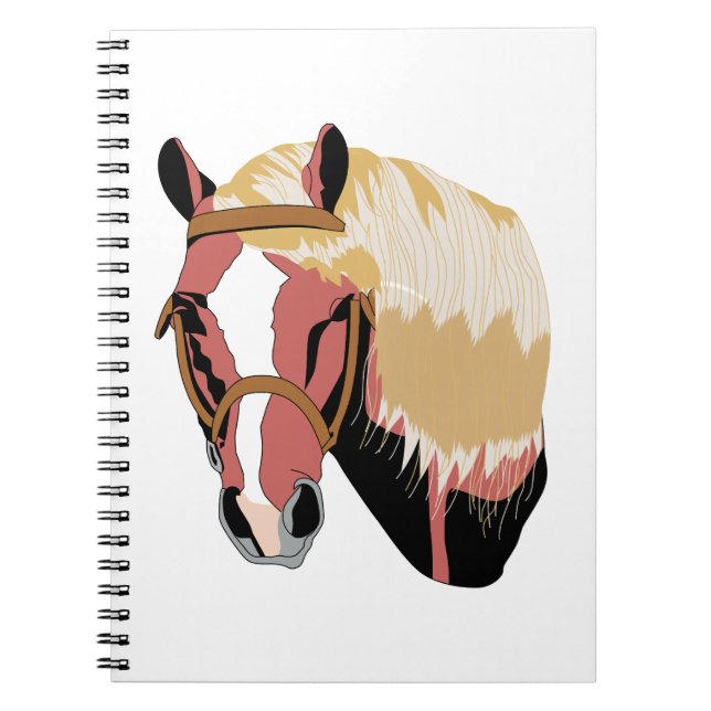 Haflinger Horse Notebook (Front)