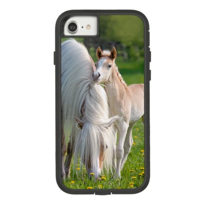 Haflinger Horses Cute Baby Foal With Mum Photo -- Case-Mate Tough Extreme iPhone 8/7 Case