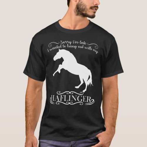 Haflinger Horses Saying T_Shirt