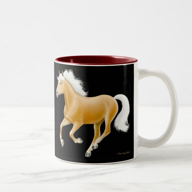 Haflinger Palomino Horse Mug (Right)