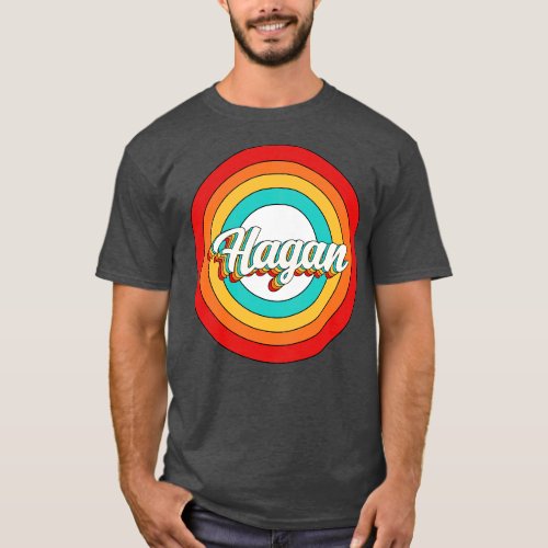 Hagan Name Shirt Vintage Hagan Circle