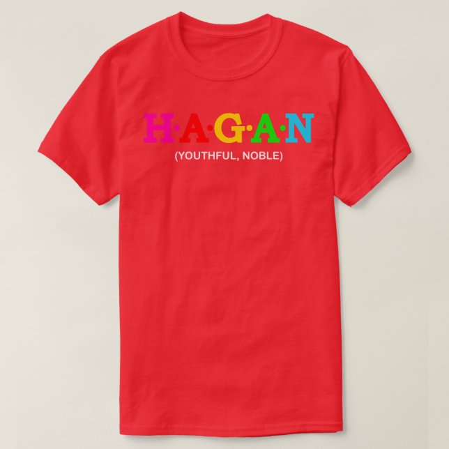 Hagan Youthful Noble T-Shirt (Design Front)