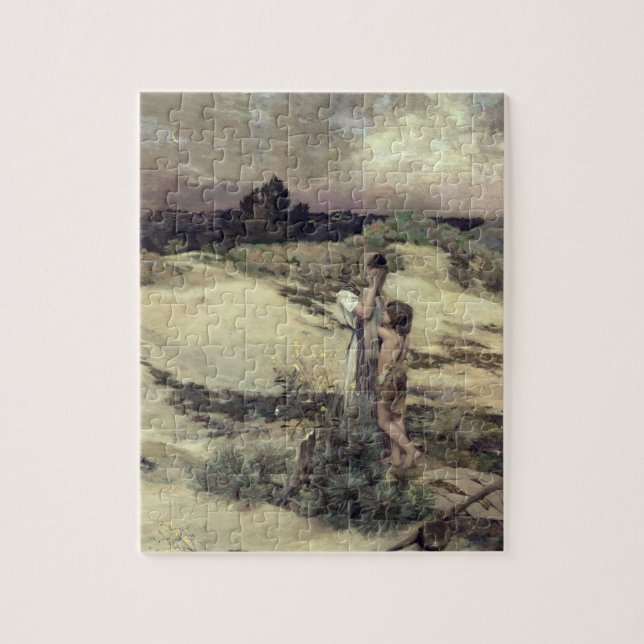 Hagar and Ishmael Jigsaw Puzzle (Vertical)