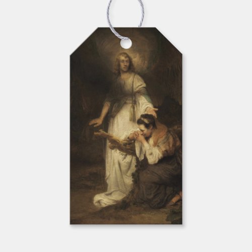 Hagar and the Angel by Carel Fabritius Gift Tags