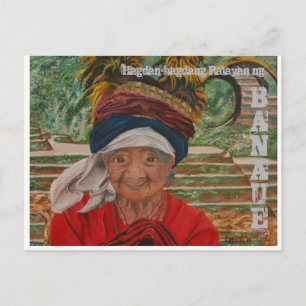 Hagdan-hagdang Palayan ng Banaue Postcard