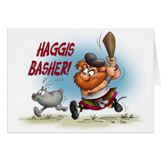 Haggis Basher Cards (Front Horizontal)