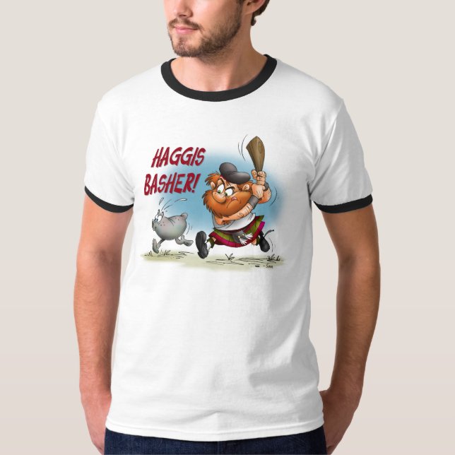 Haggis Basher T-Shirt (Front)