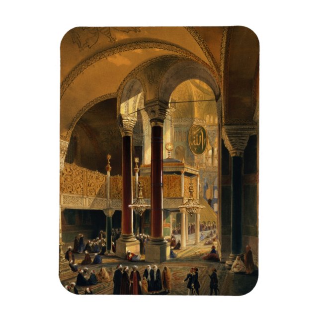 Haghia Sophia, plate 8: the Imperial Gallery and b Magnet (Vertical)