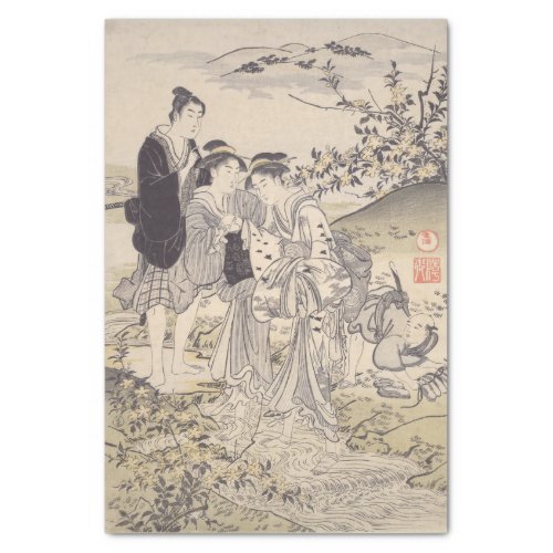 Hagi Tamagawa  by Kubo Shunman Tissue Paper