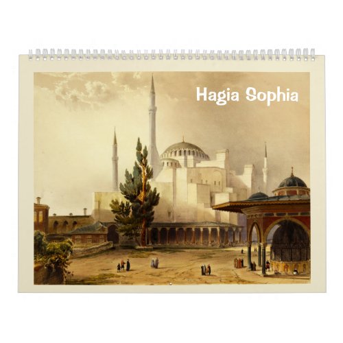 Hagia Sophia Art Calendar