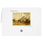 Hagia Sophia Card (Back Horizontal)