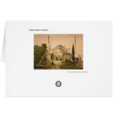 Hagia Sophia Card (Back Horizontal)