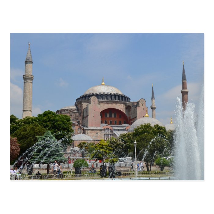 Hagia Sophia Cathedral and Mosque Postcard