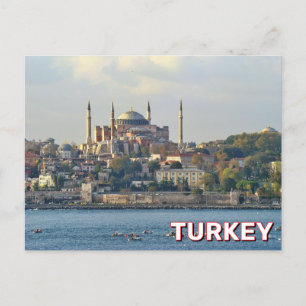 Hagia Sophia Grand Mosque Istanbul, Turkey Postcard