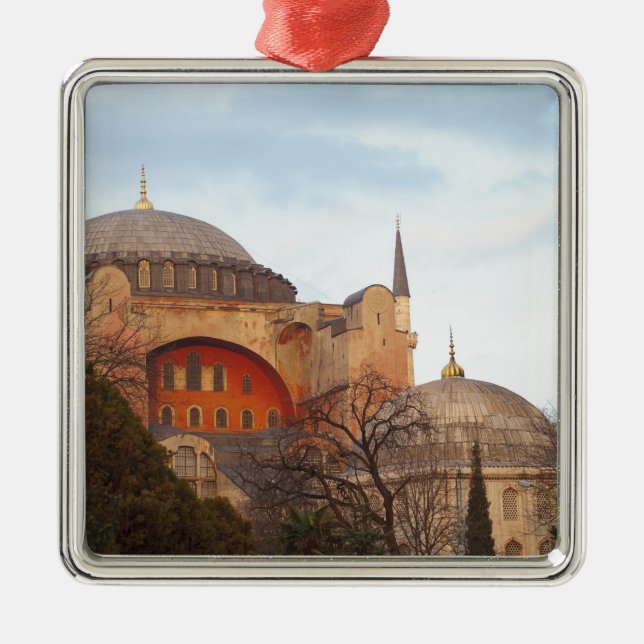 Hagia Sophia inaugurated by the Byzantine Metal Ornament (Front)