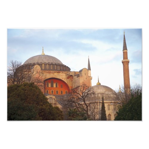 Hagia Sophia inaugurated by the Byzantine Photo Print