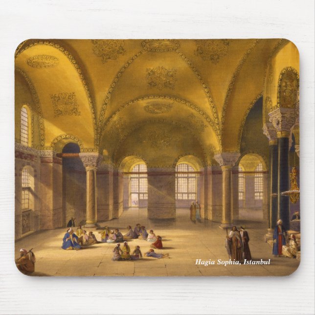 Hagia Sophia interior Mouse Pad (Front)