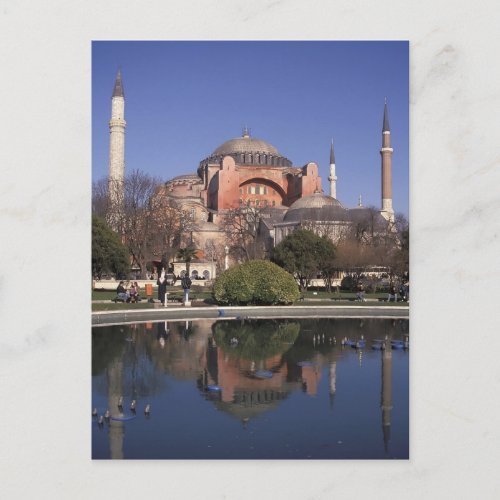 Hagia Sophia Istanbul Turkey Postcard
