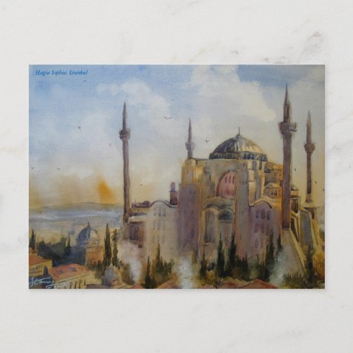 Hagia Sophia Postcard