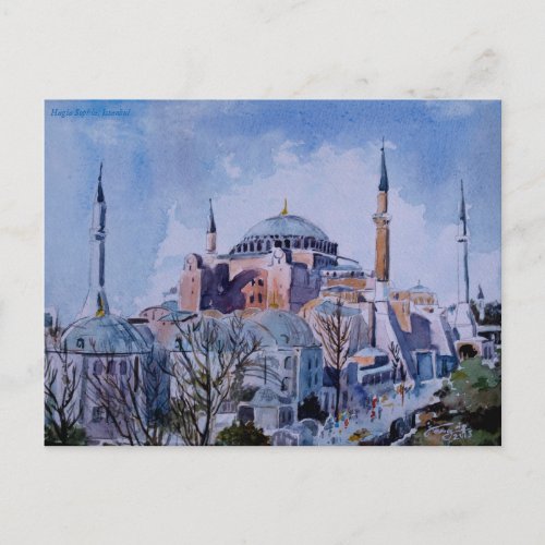 Hagia Sophia Postcard 2