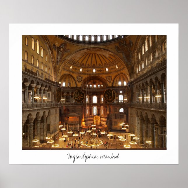Hagia Sophia Poster (Front)