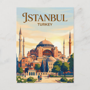 Hagia Sophia Turkey Postcard