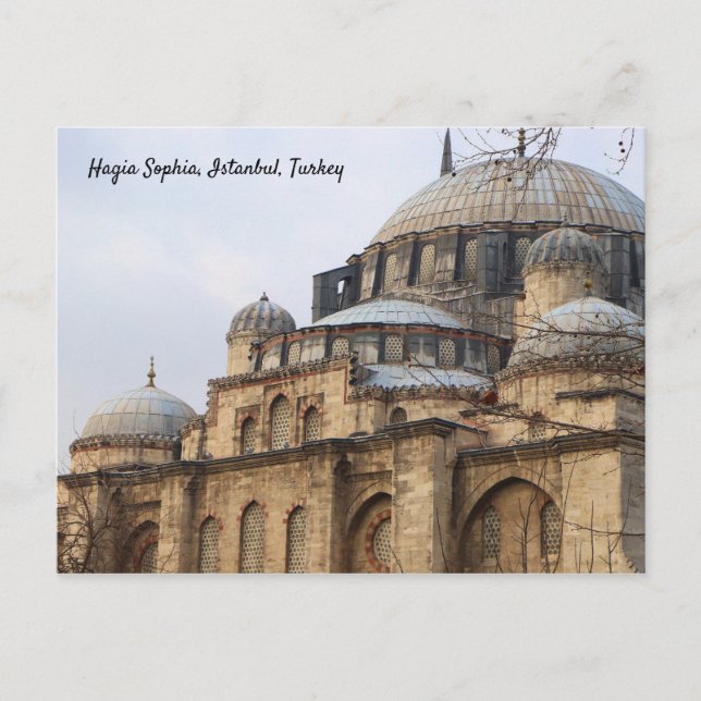 Hagia Sophia Turkey Postcard (Front)