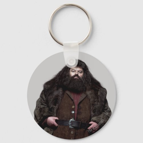 Hagrid and Dog Keychain