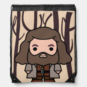 Hagrid Cartoon Character Art Drawstring Bag