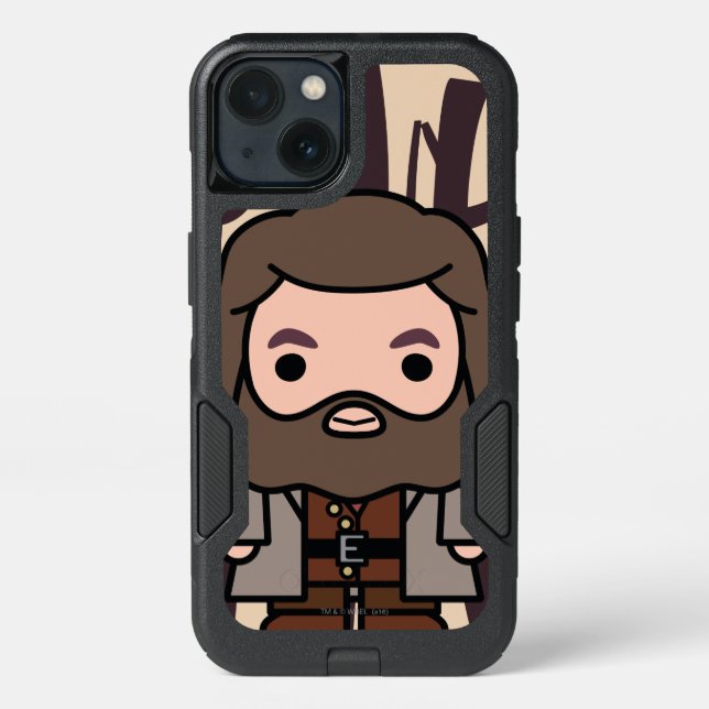 Hagrid Cartoon Character Art Otterbox iPhone Case (Back)