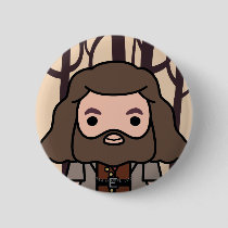 Hagrid Cartoon Character Art Pinback Button