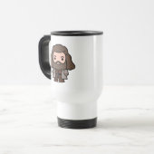 Hagrid Cartoon Character Art Travel Mug (Front Left)