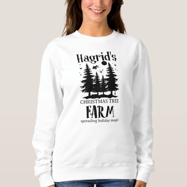 Hagrids Christmas Tree Farm Sweatshirt (Front)
